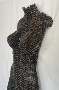 Grace's Chains - metal sculpture by Nathan Goodman